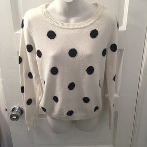 Forever 21 polka dot sweater